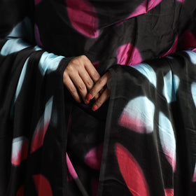 Buy Shibori Clamp Dyed Modal Silk Dupatta with Zari Border 31 Online at iTokri.com