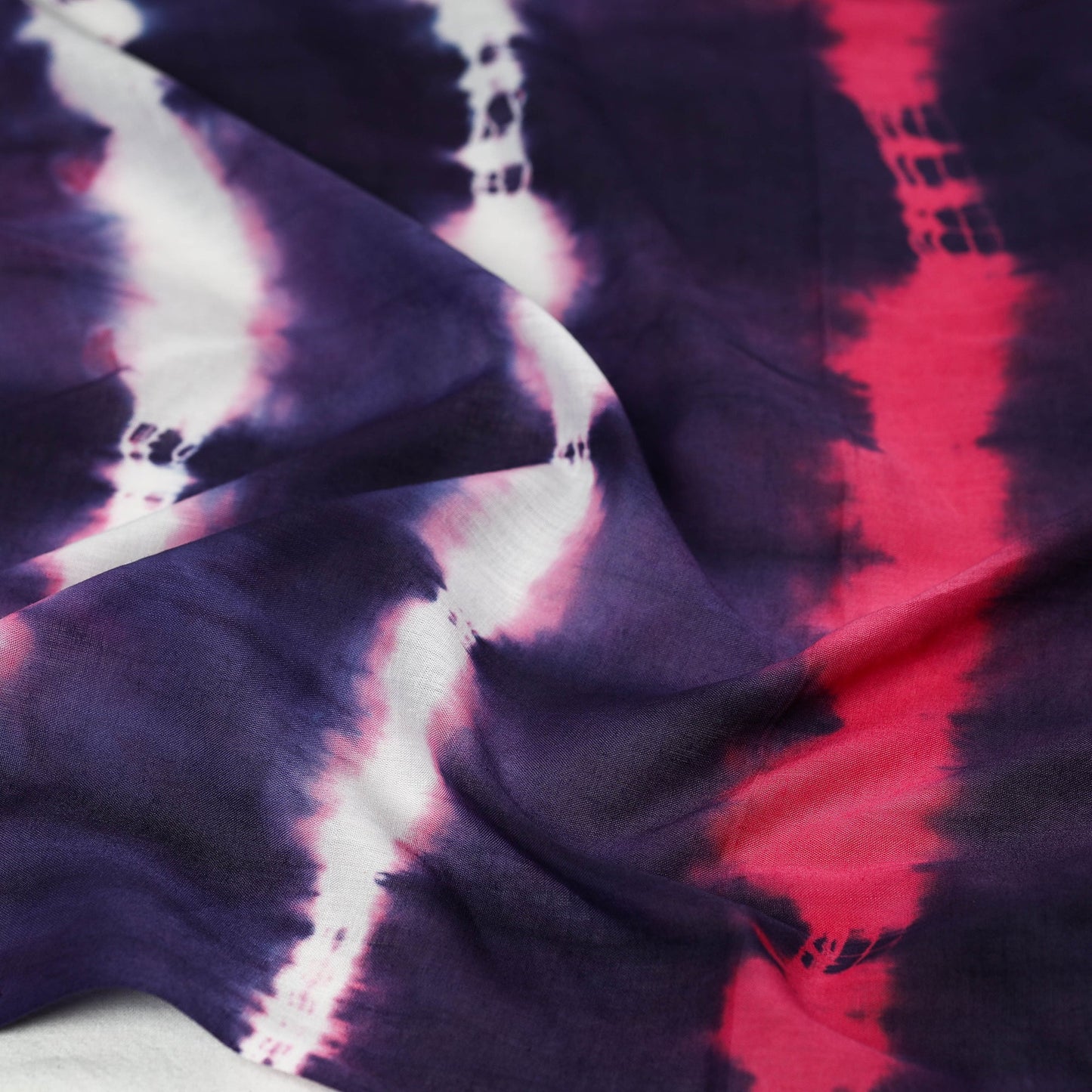 Buy Shibori Tie-Dye Mul Cotton Scarf Online at iTokri.com