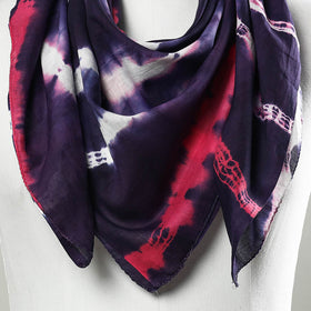 Buy Shibori Tie-Dye Mul Cotton Scarf Online at iTokri.com
