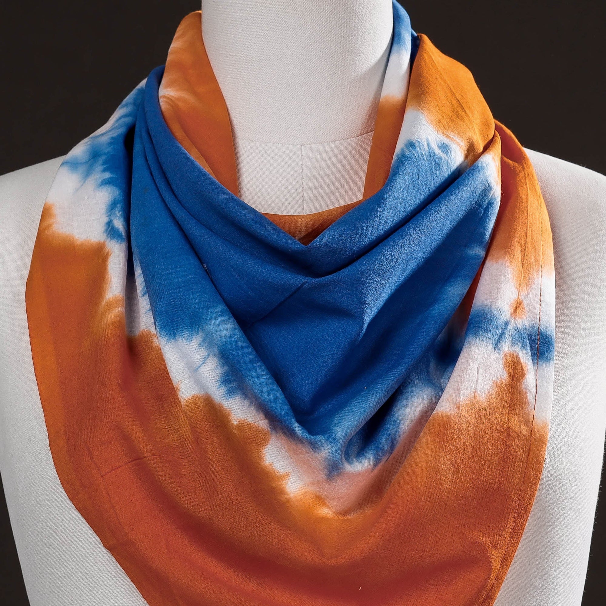 Shibori Cotton Scarf
