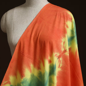 Shibori tie-dye pure mul cotton fabric 23 - handcrafted