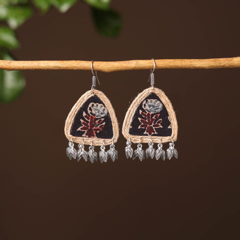  Shifa Handcrafted Fabart Jute Earrings 