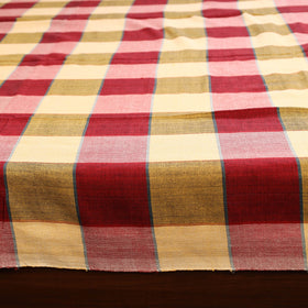 Multicolor - single handloom cotton bed sheet (90 x 60 in)