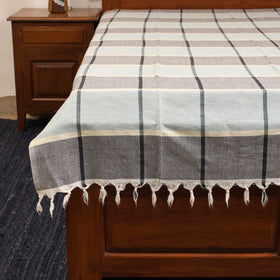 Multicolor - single handloom cotton bed sheet (90 x 60 in)