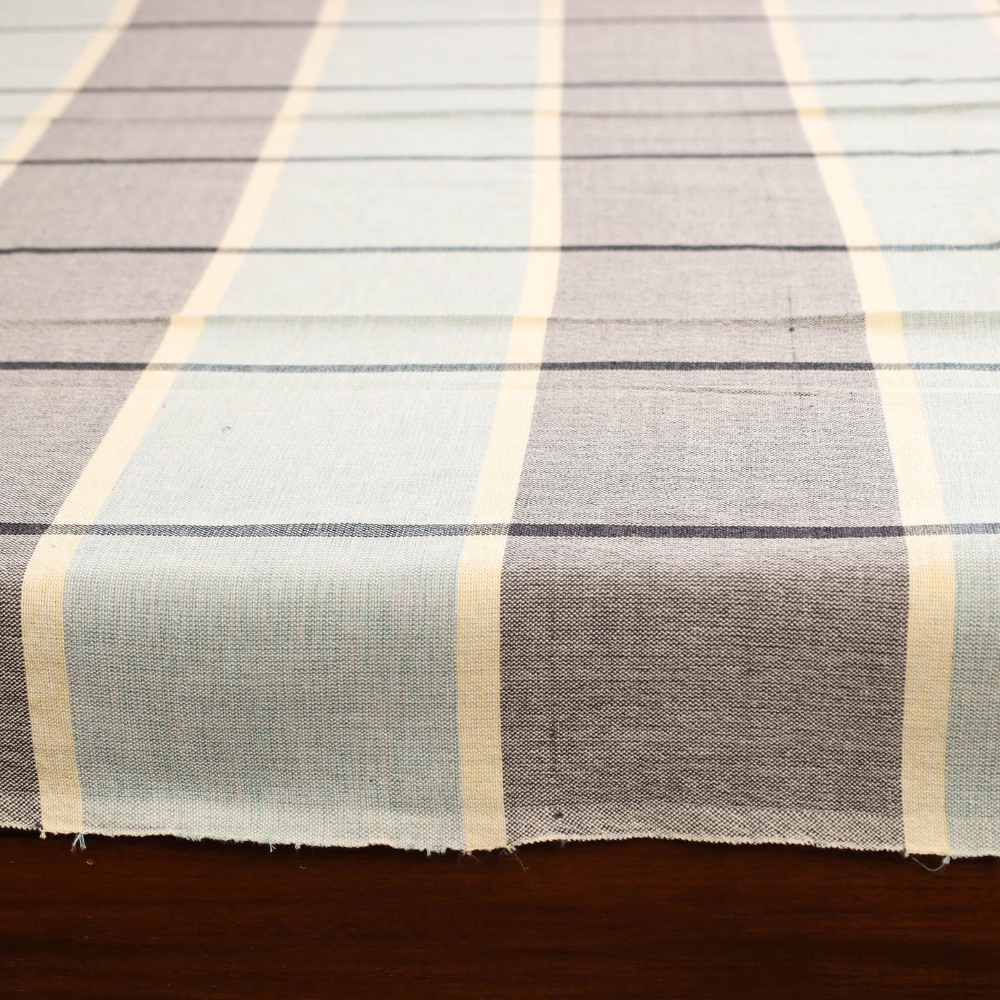 Multicolor - single handloom cotton bed sheet (90 x 60 in)