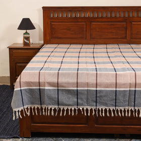 Multicolor - single handloom cotton bed sheet (90 x 60 in)
