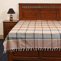 Multicolor - single handloom cotton bed sheet (90 x 60 in)