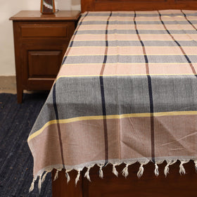 Multicolor - single handloom cotton bed sheet (90 x 60 in)