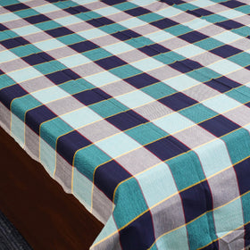 Multicolor - single handloom cotton bed sheet (90 x 60 in)