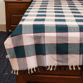 Multicolor - single handloom cotton bed sheet (90 x 60 in)