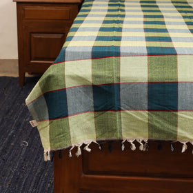 Multicolor - single handloom cotton bed sheet (90 x 60 in)