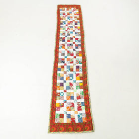 Multicolor Applique Quilted Table Runner Online in India