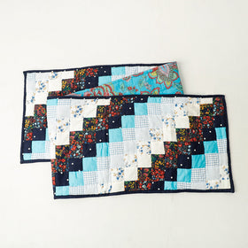 Multicolor Applique Quilted Table Runner Online in India