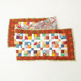 Multicolor Applique Quilted Table Runner Online in India