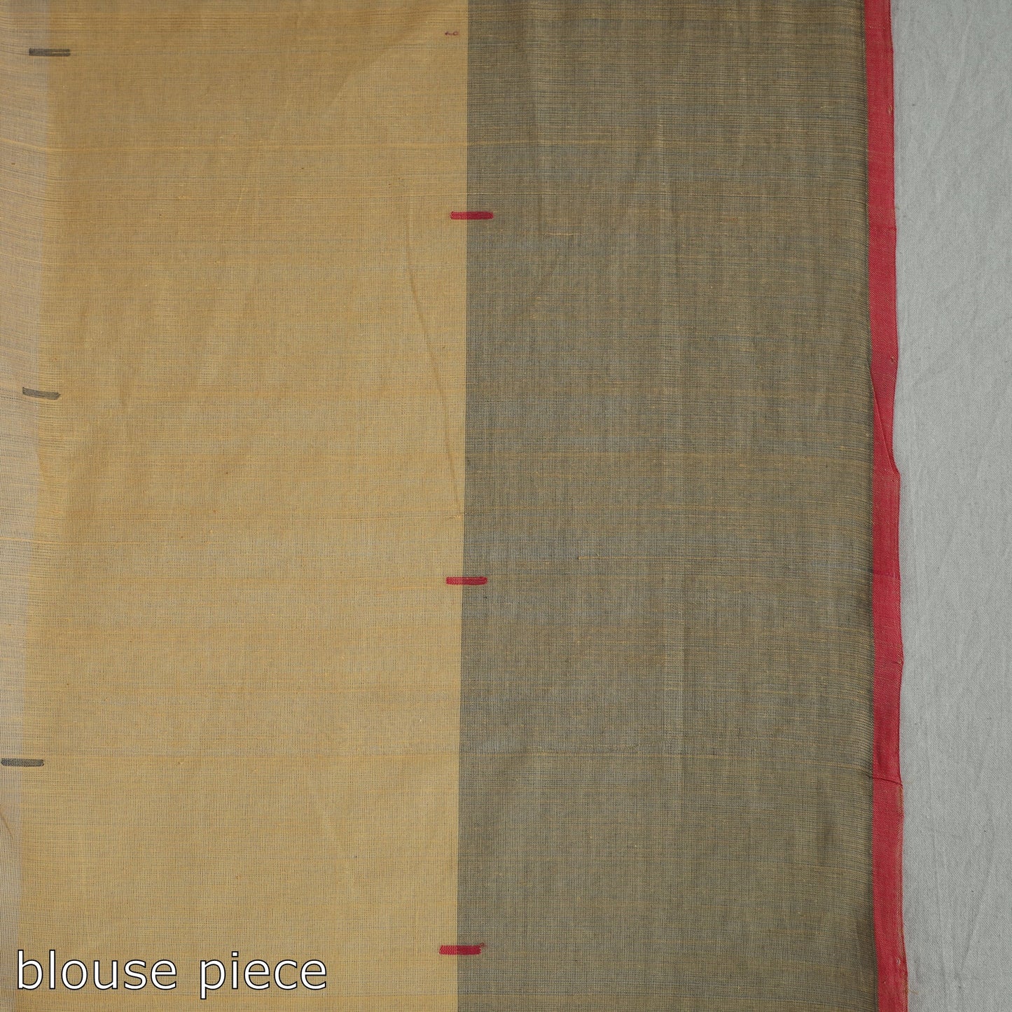  Srikakulam Handloom Jamdani Buti Cotton Saree with Tassels 