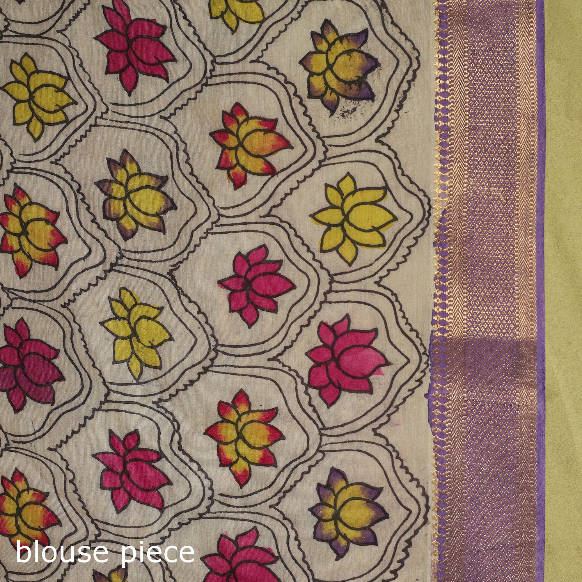 Multicolor - srikalahasti handpainted natural dyed