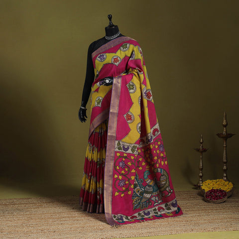 Multicolor - srikalahasti handpainted natural dyed