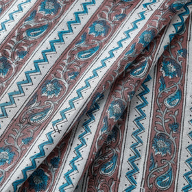  Sanganeri Block Print Fabric - Floral Rajasthani