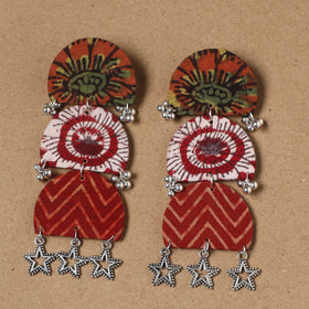 Suhana ghungroo work fabart handmade earrings - handcrafted