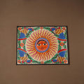 Handpainted madhubani painting by hira devi (22 x 29 in) 11
