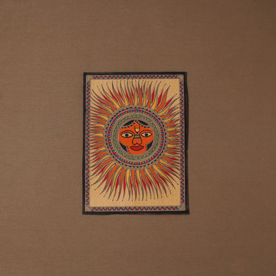 Handpainted madhubani painting by hira devi (14 x 11 in) 31