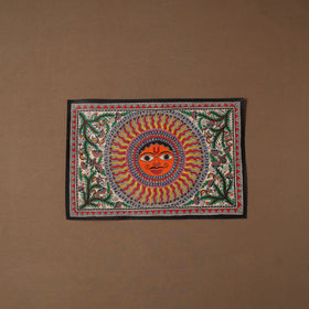 Handpainted madhubani painting by hira devi (15 x 22 in) 25