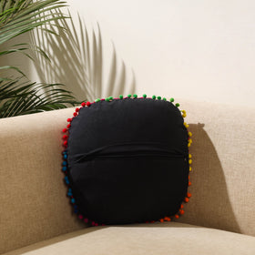 Buy Multicolor Suzani Embroidery Cushion Cover
