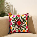  Multicolor Suzani Embroidery Cushion Cover 