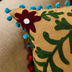  Multicolor Suzani Embroidery Cushion Cover 