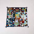 Multicolor - tagai patchwork baby quilt / gudri / blanket