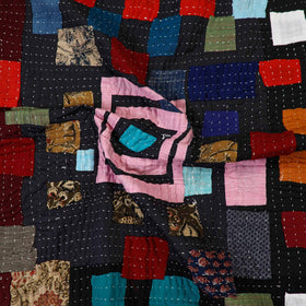 Multicolor - tagai patchwork baby quilt / gudri / blanket