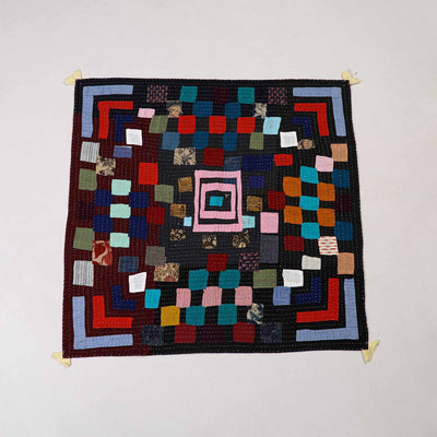 Multicolor - tagai patchwork baby quilt / gudri / blanket