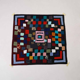 Multicolor - tagai patchwork baby quilt / gudri / blanket