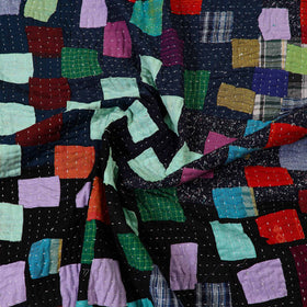 Multicolor - tagai patchwork baby quilt / gudri / blanket