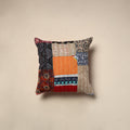 Tagai patchwork cushion cover (16 x 16 in) 106 - handcrafted