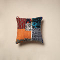 Tagai patchwork cushion cover (16 x 16 in) 107 - handcrafted
