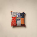 Tagai patchwork cushion cover (16 x 16 in) 108 - handcrafted