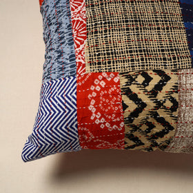 Tagai patchwork cushion cover (16 x 16 in) 109 - handcrafted