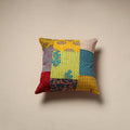 Tagai patchwork cushion cover (16 x 16 in) 13 - handcrafted