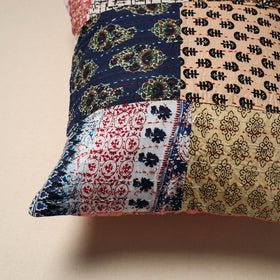 Tagai patchwork cushion cover (16 x 16 in) 22 - handcrafted