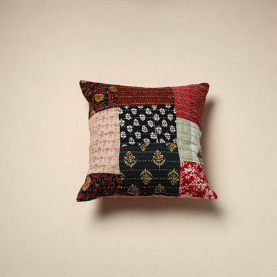 Tagai patchwork cushion cover (16 x 16 in) 27 - handcrafted