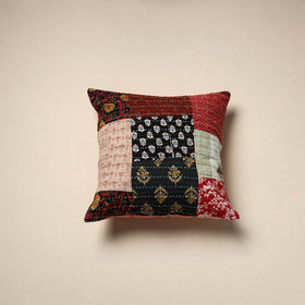 Tagai patchwork cushion cover (16 x 16 in) 27 - handcrafted