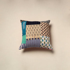 Tagai patchwork cushion cover (16 x 16 in) 33 - handcrafted