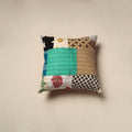 Tagai patchwork cushion cover (16 x 16 in) 34 - handcrafted