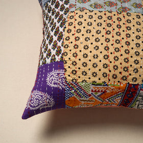 Tagai patchwork cushion cover (16 x 16 in) 40 - handcrafted