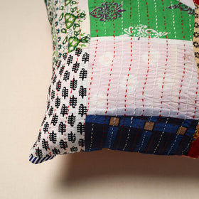 Tagai patchwork cushion cover (16 x 16 in) 43 - handcrafted