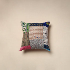Tagai patchwork cushion cover (16 x 16 in) 46 - handcrafted