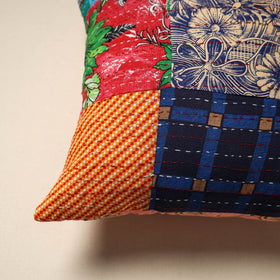 Tagai patchwork cushion cover (16 x 16 in) 47 - handcrafted