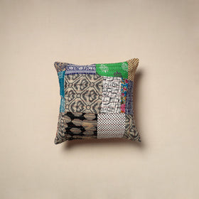 Tagai patchwork cushion cover (16 x 16 in) 54 - handcrafted
