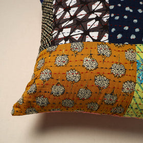 Tagai patchwork cushion cover (16 x 16 in) 56 - handcrafted